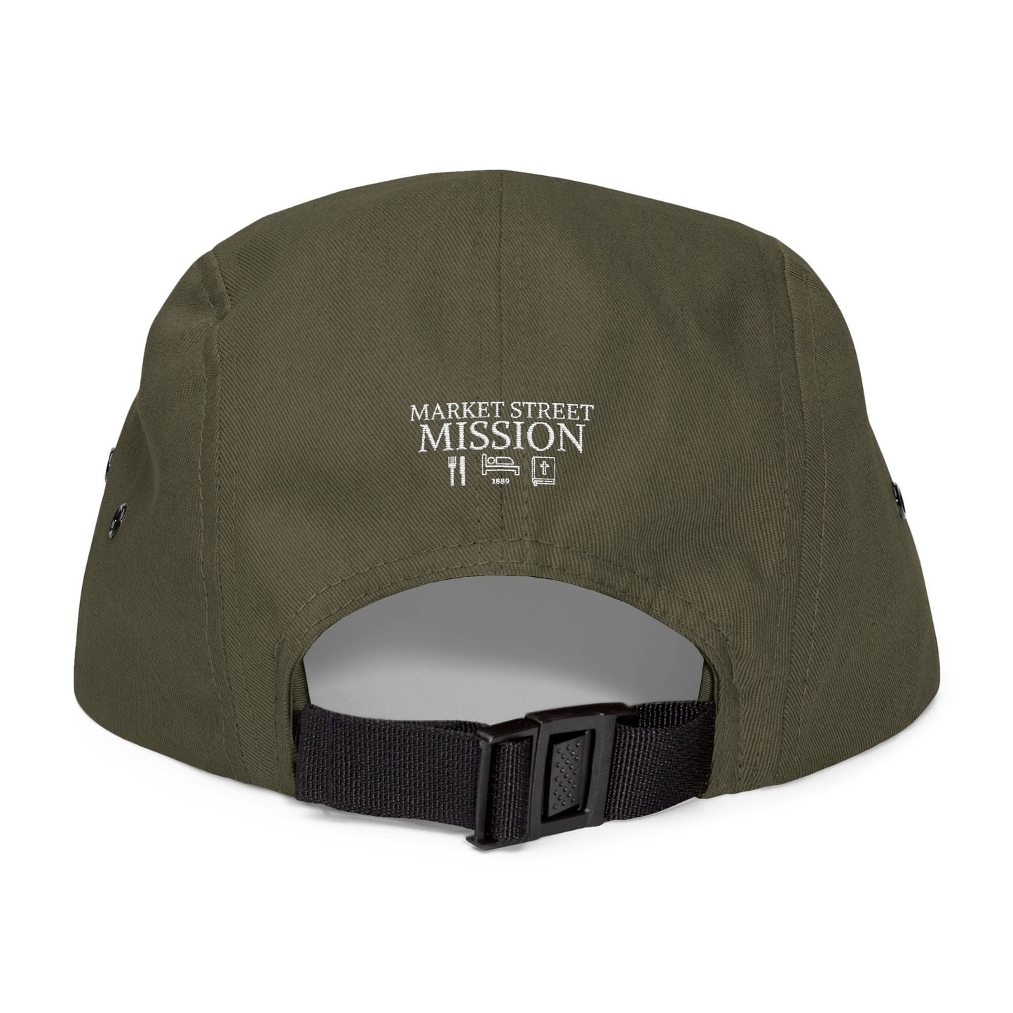 "Meals, Shelter, Hope" 5 Panel Hat