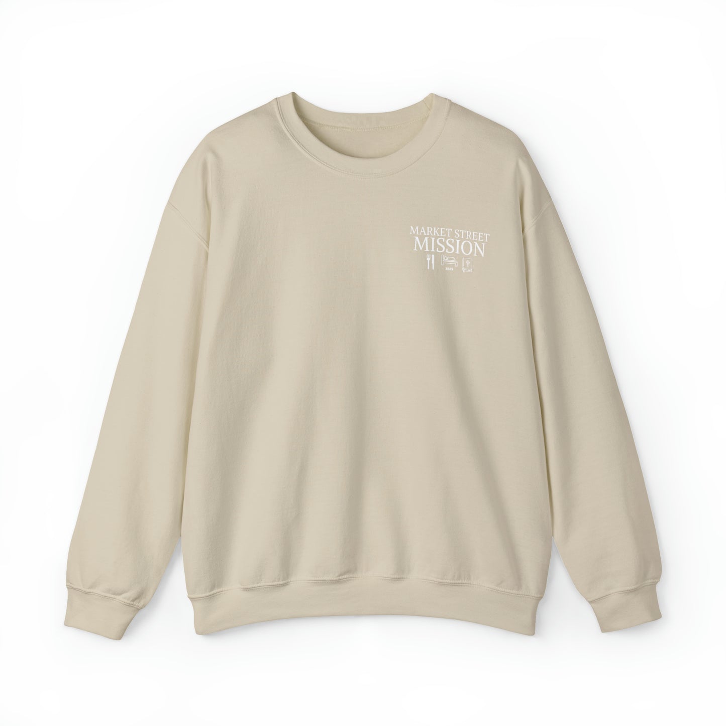 "Meals, Shelter, Hope" Crewneck