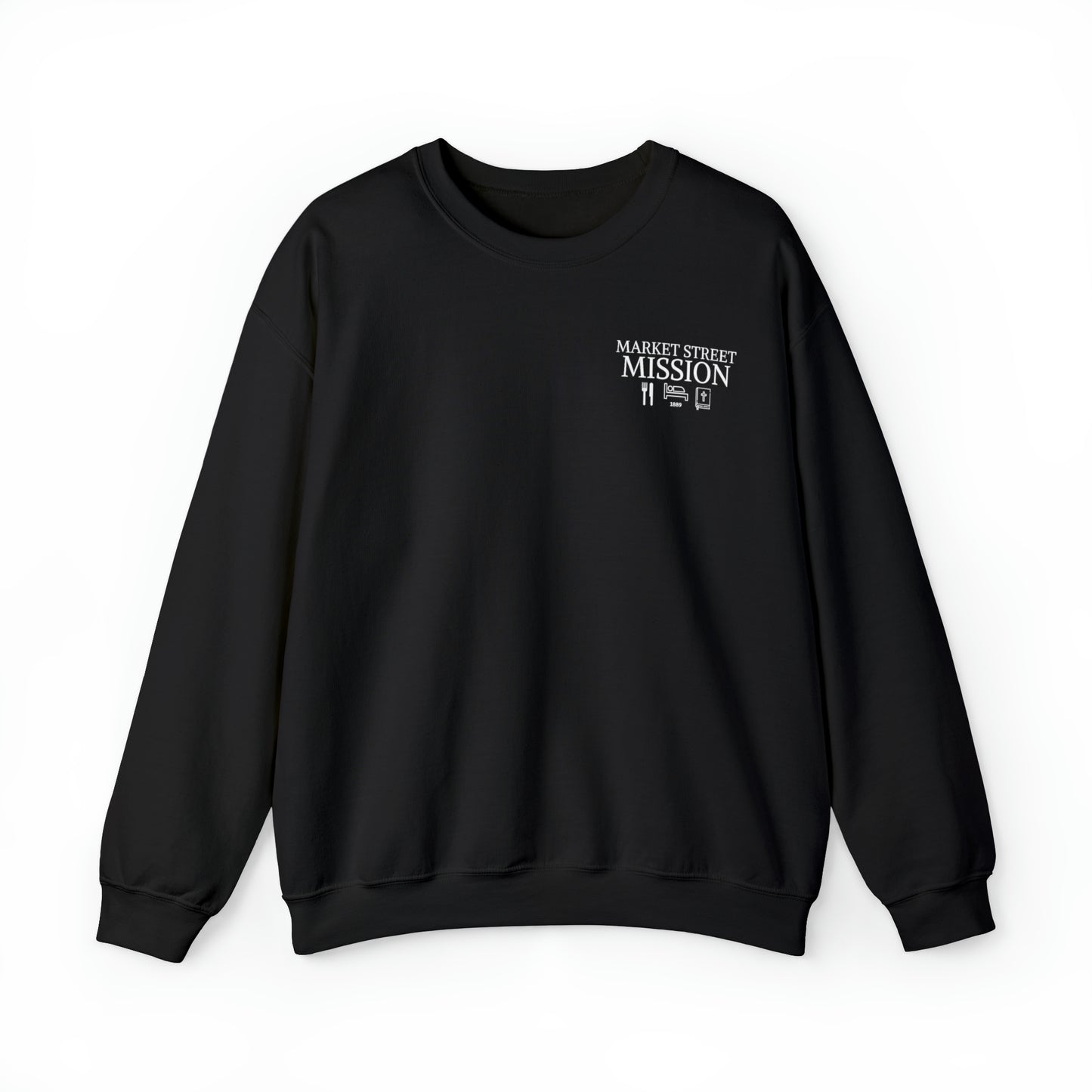 "Meals, Shelter, Hope" Crewneck
