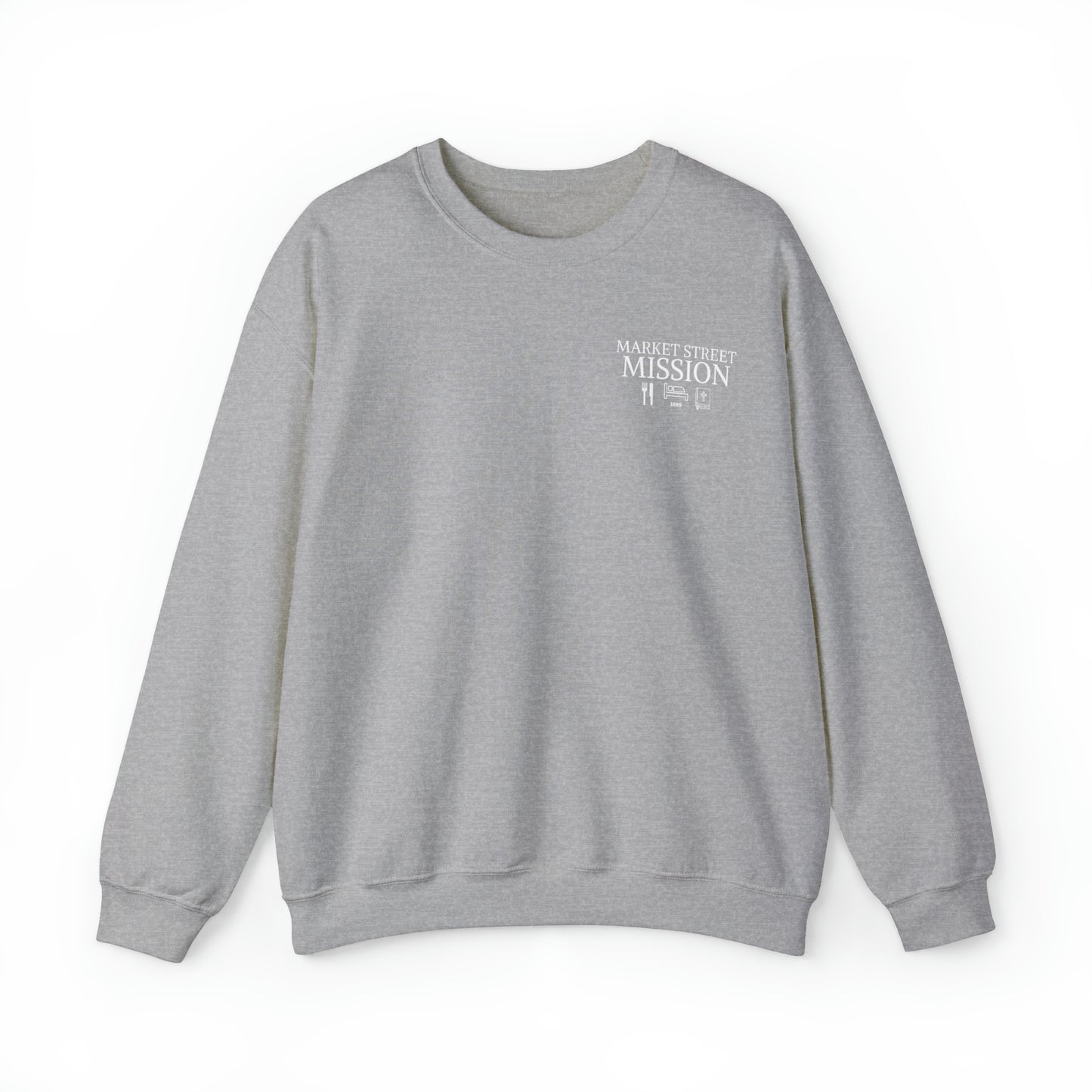 "Meals, Shelter, Hope" Crewneck