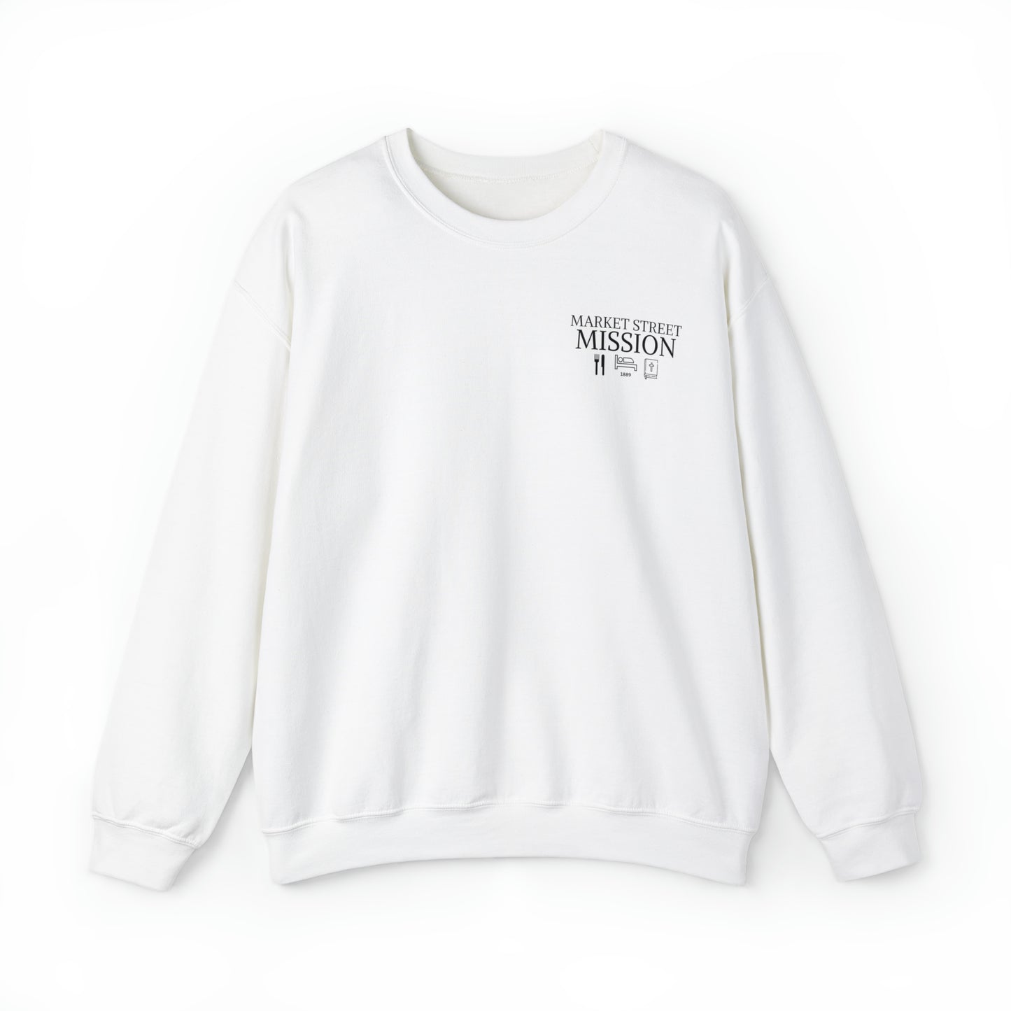 "Meals, Shelter, Hope" Crewneck