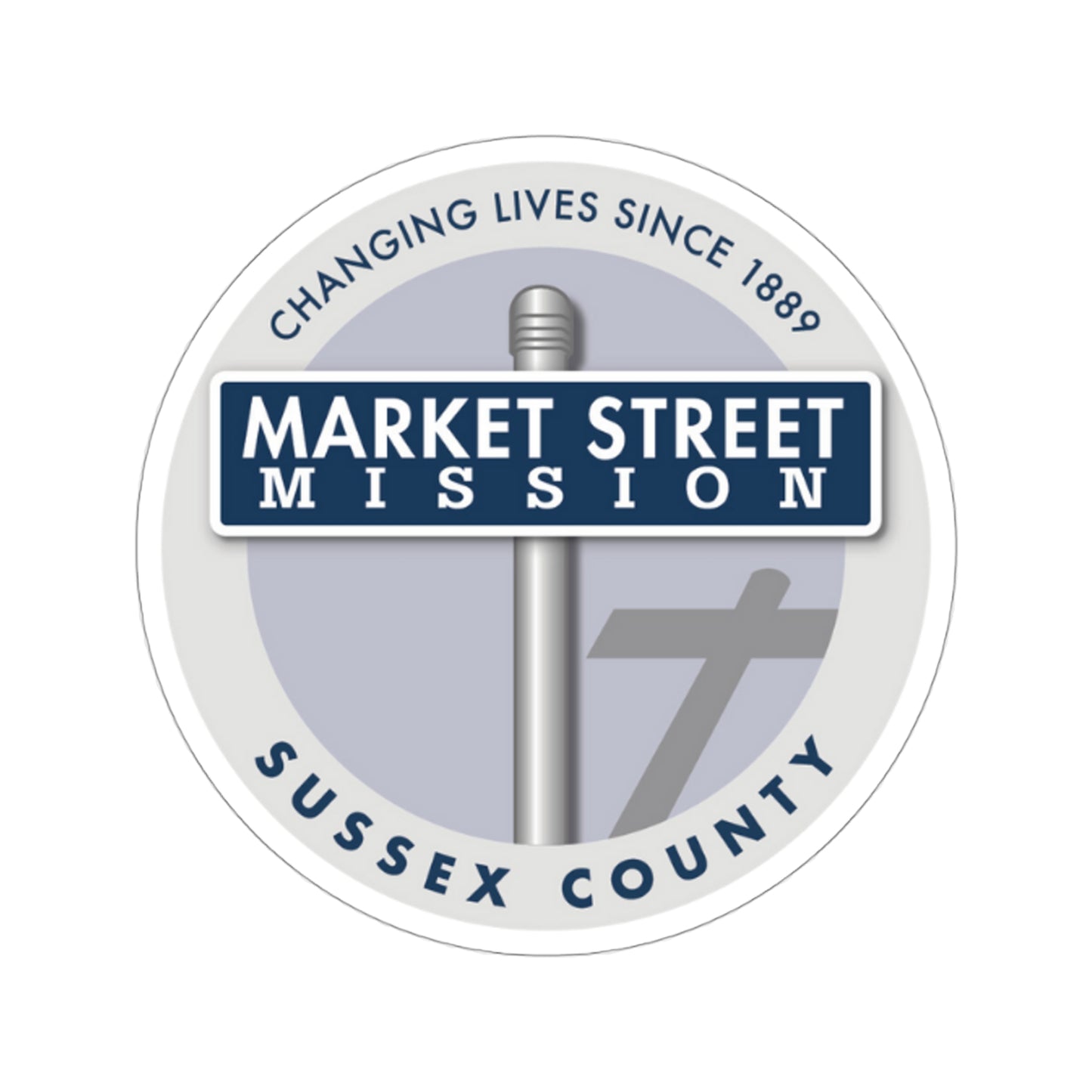 Sussex County Classic Logo Sticker