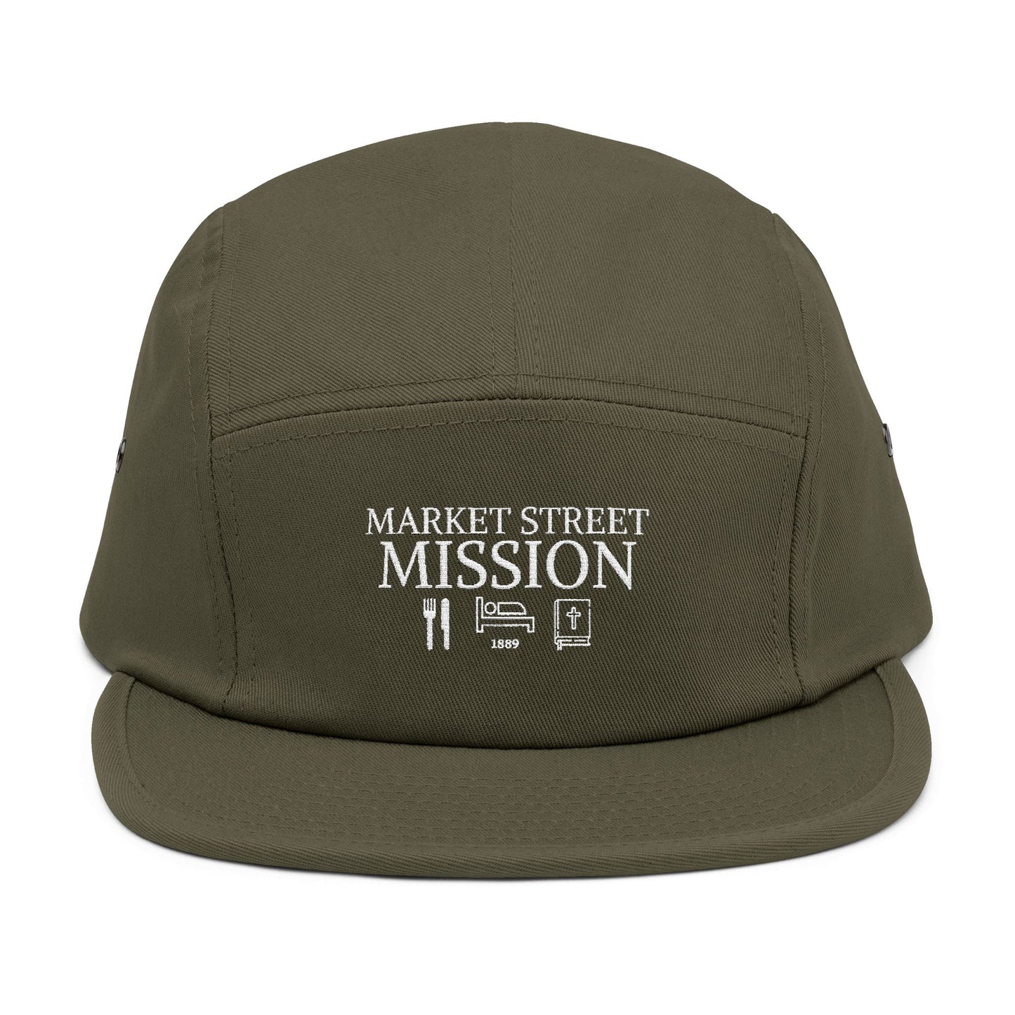 "Meals, Shelter, Hope" 5 Panel Hat