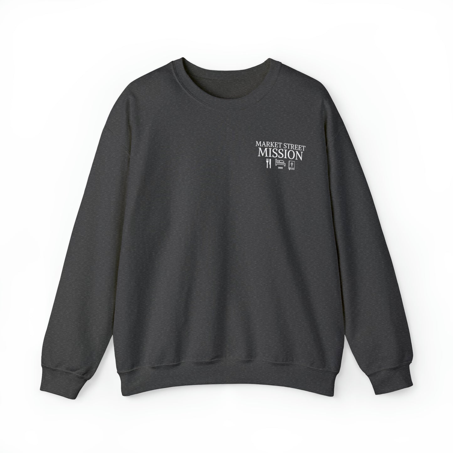 "Meals, Shelter, Hope" Crewneck