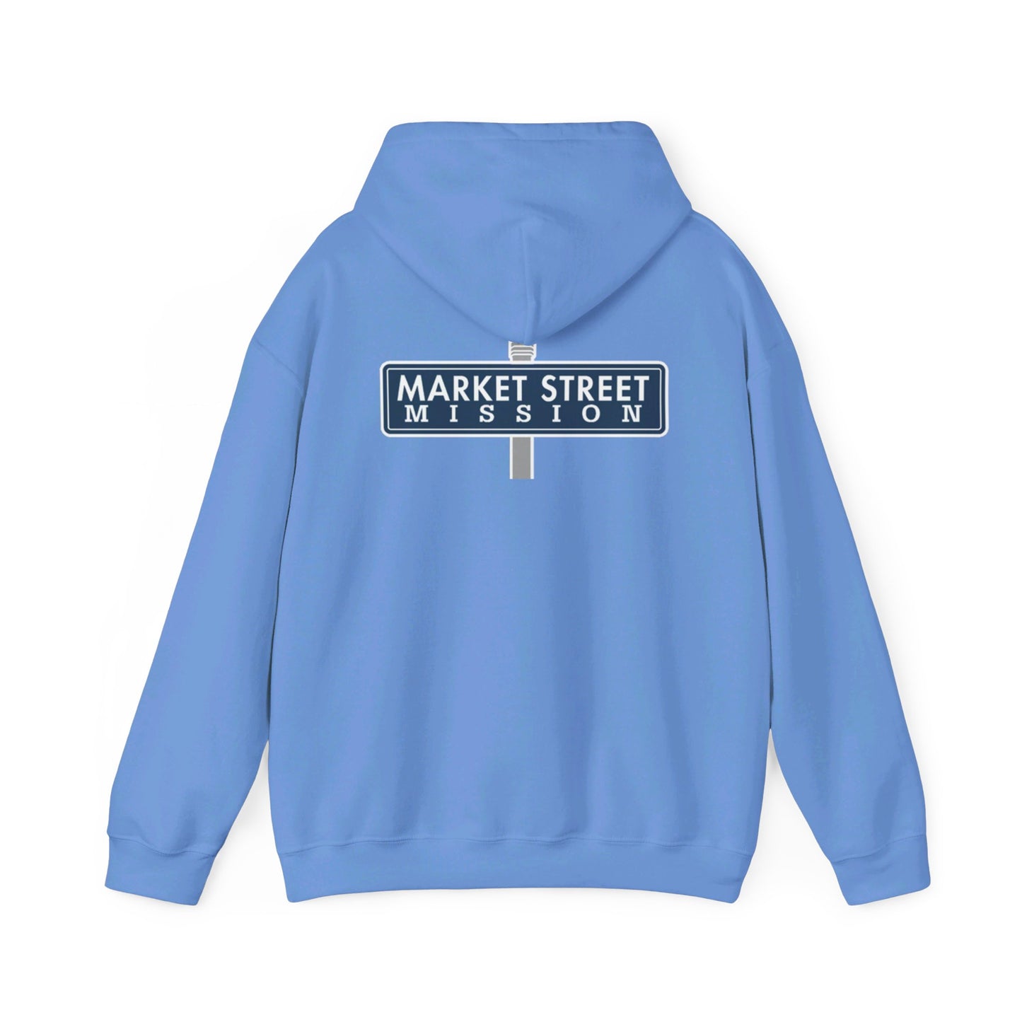 Market Street Mission Street Sign Hoodie