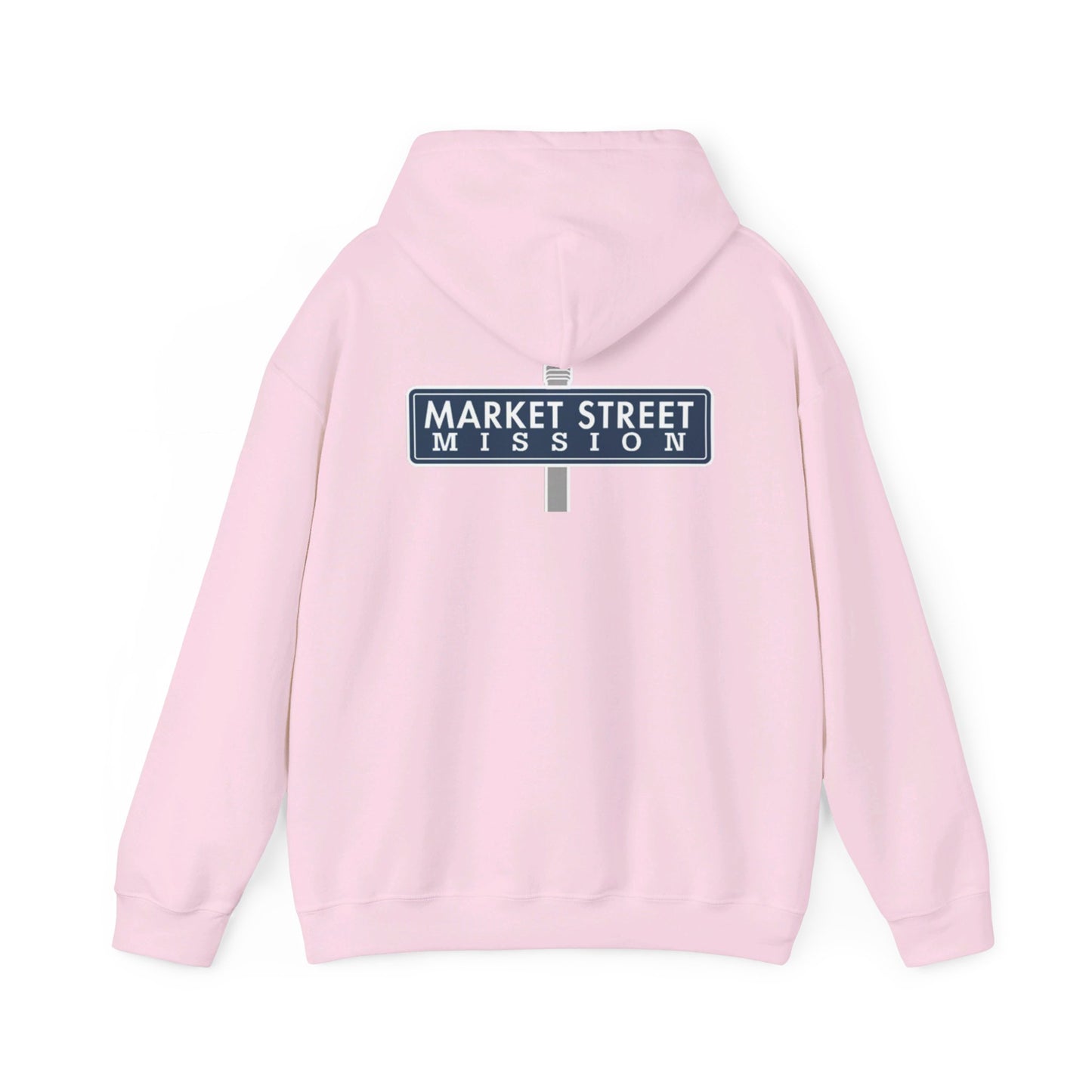 Market Street Mission Street Sign Hoodie