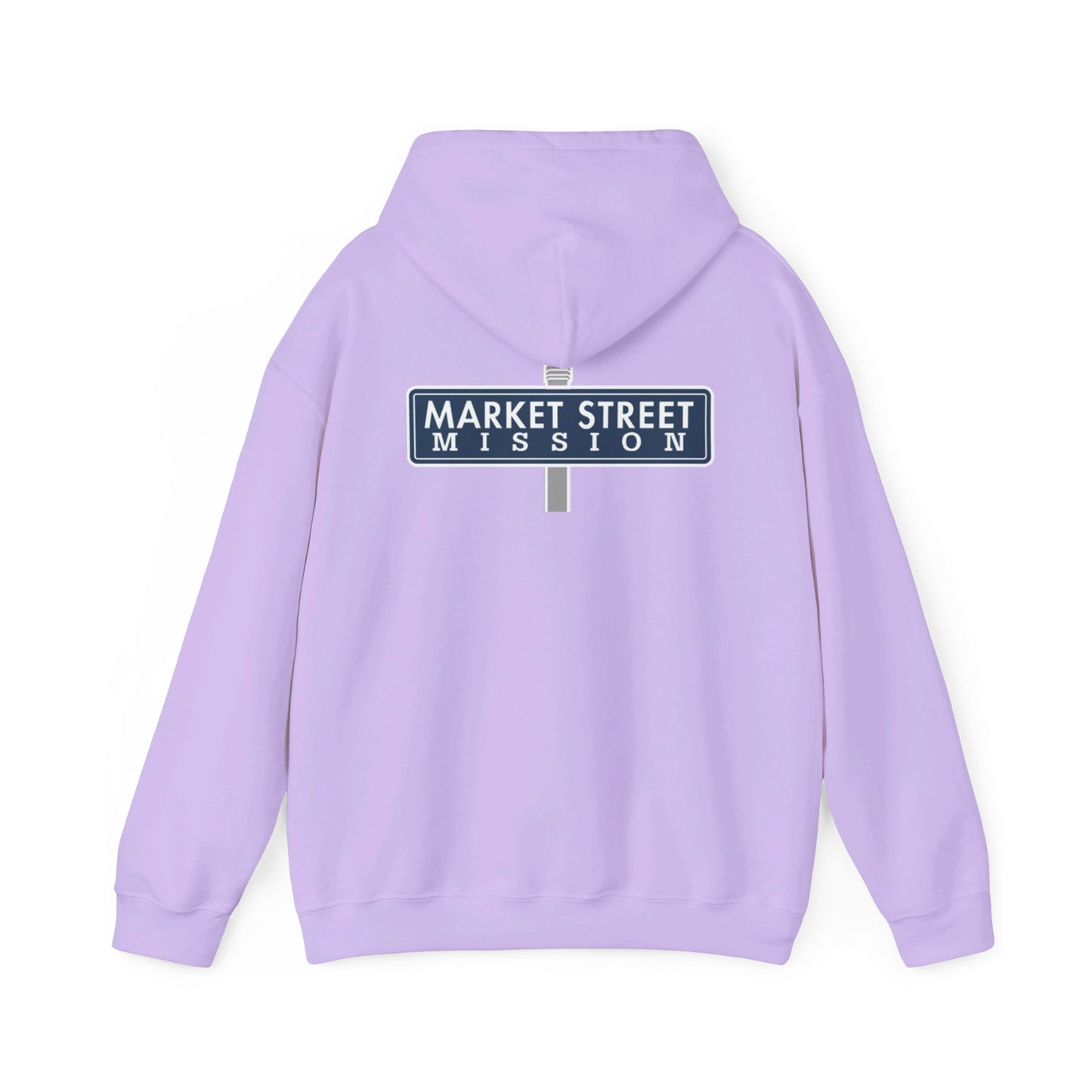 Market Street Mission Street Sign Hoodie