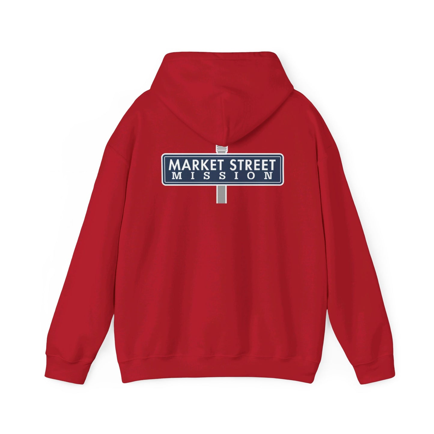 Market Street Mission Street Sign Hoodie