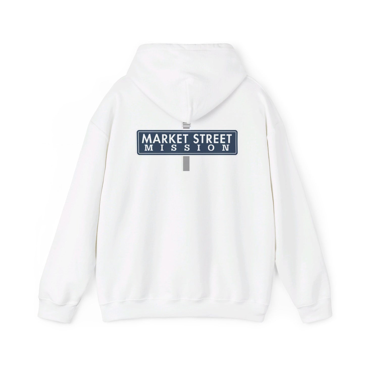 Market Street Mission Street Sign Hoodie