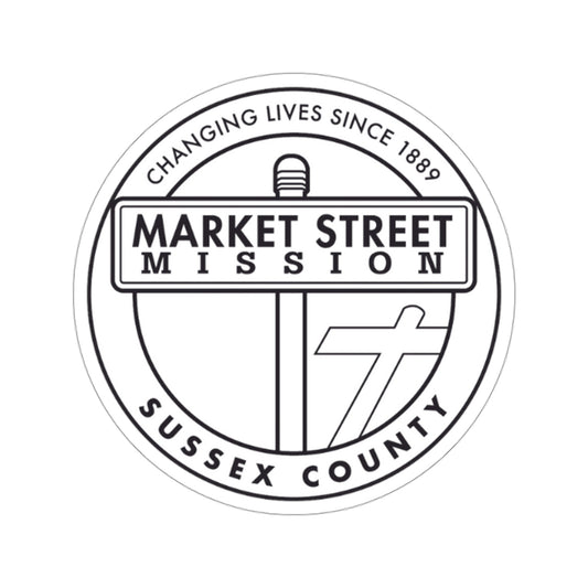 Sussex County Outline Logo Sticker