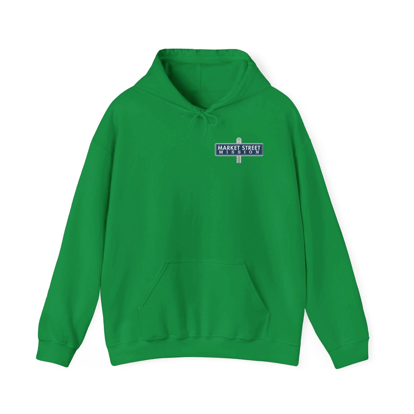 Market Street Mission Street Sign Hoodie