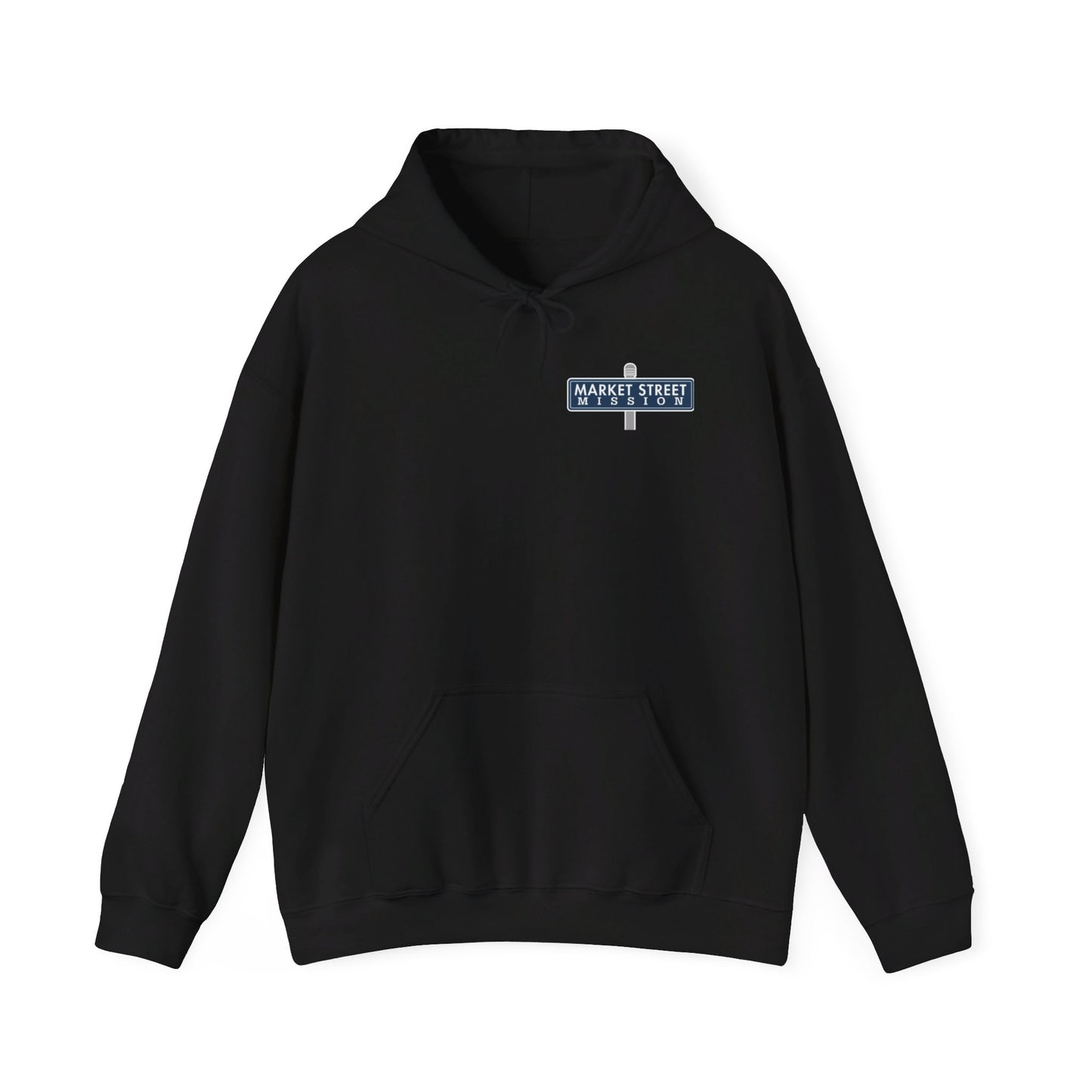 Market Street Mission Street Sign Hoodie