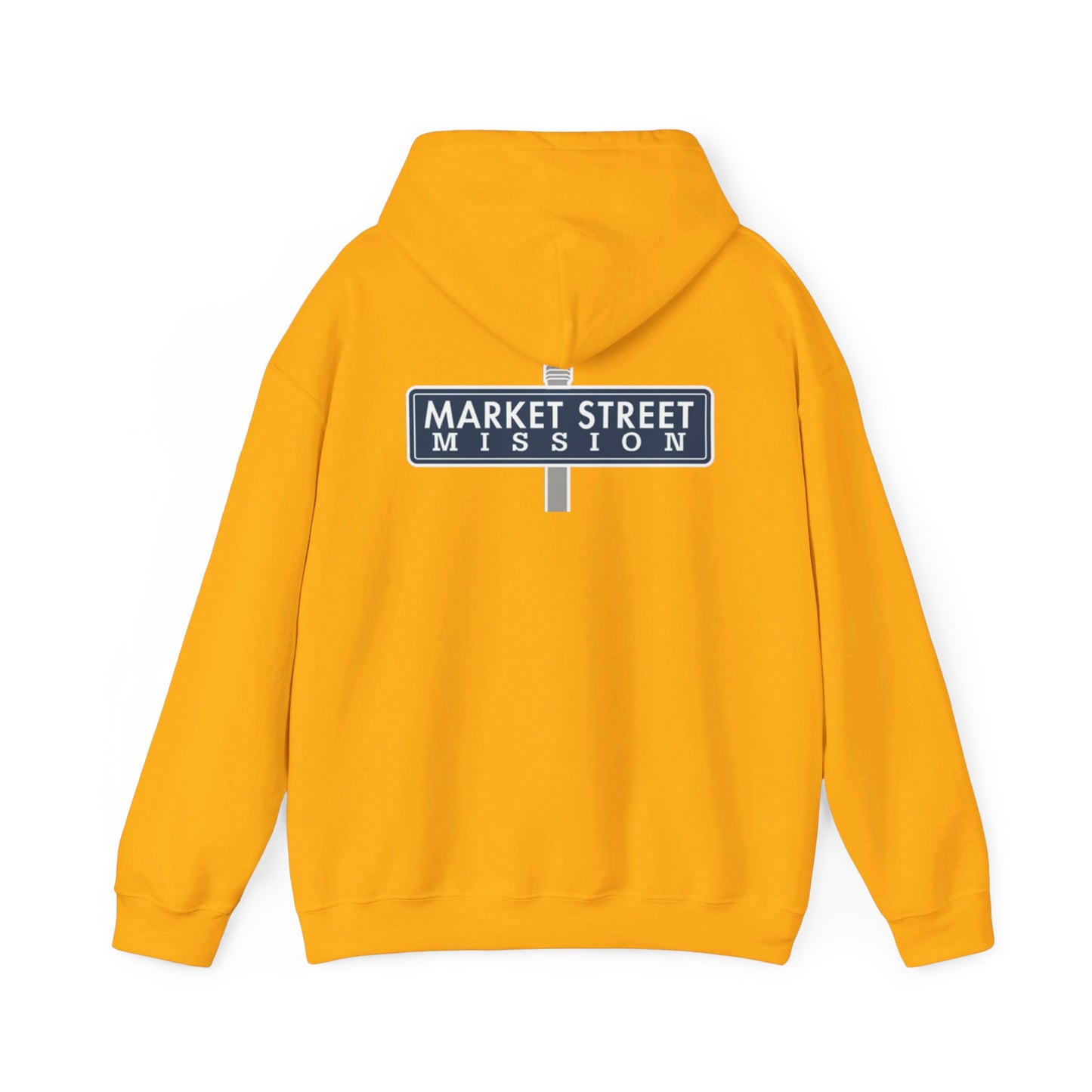 Market Street Mission Street Sign Hoodie