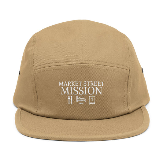 "Meals, Shelter, Hope" 5 Panel Hat