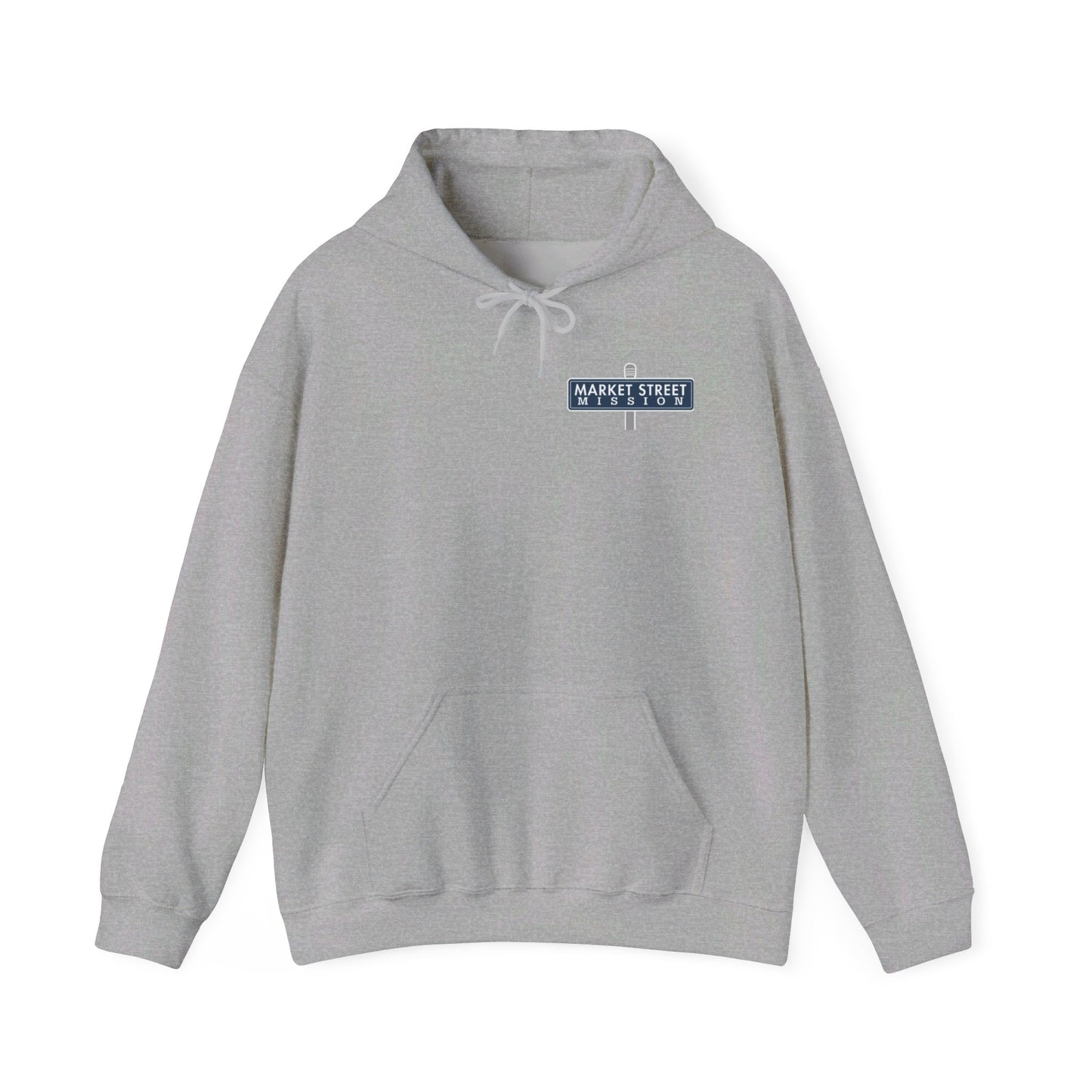 Market Street Mission Street Sign Hoodie